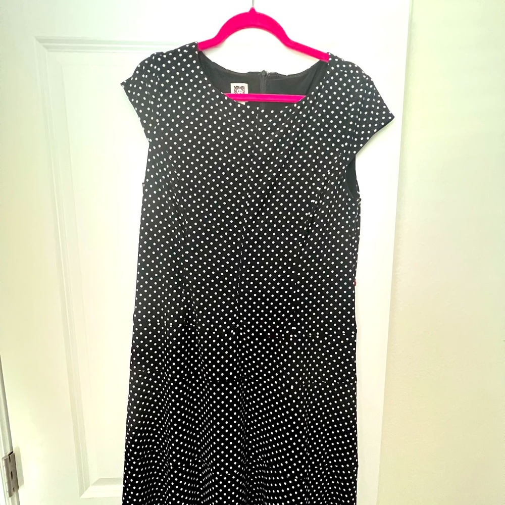 Anne Klein Polka Dot Dress